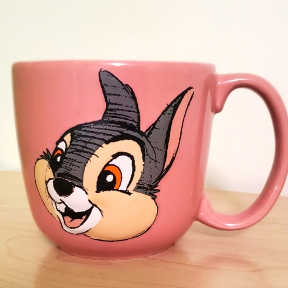 Thumper Mug from Disney's Bambi Beautifully Painted Inside & Out!